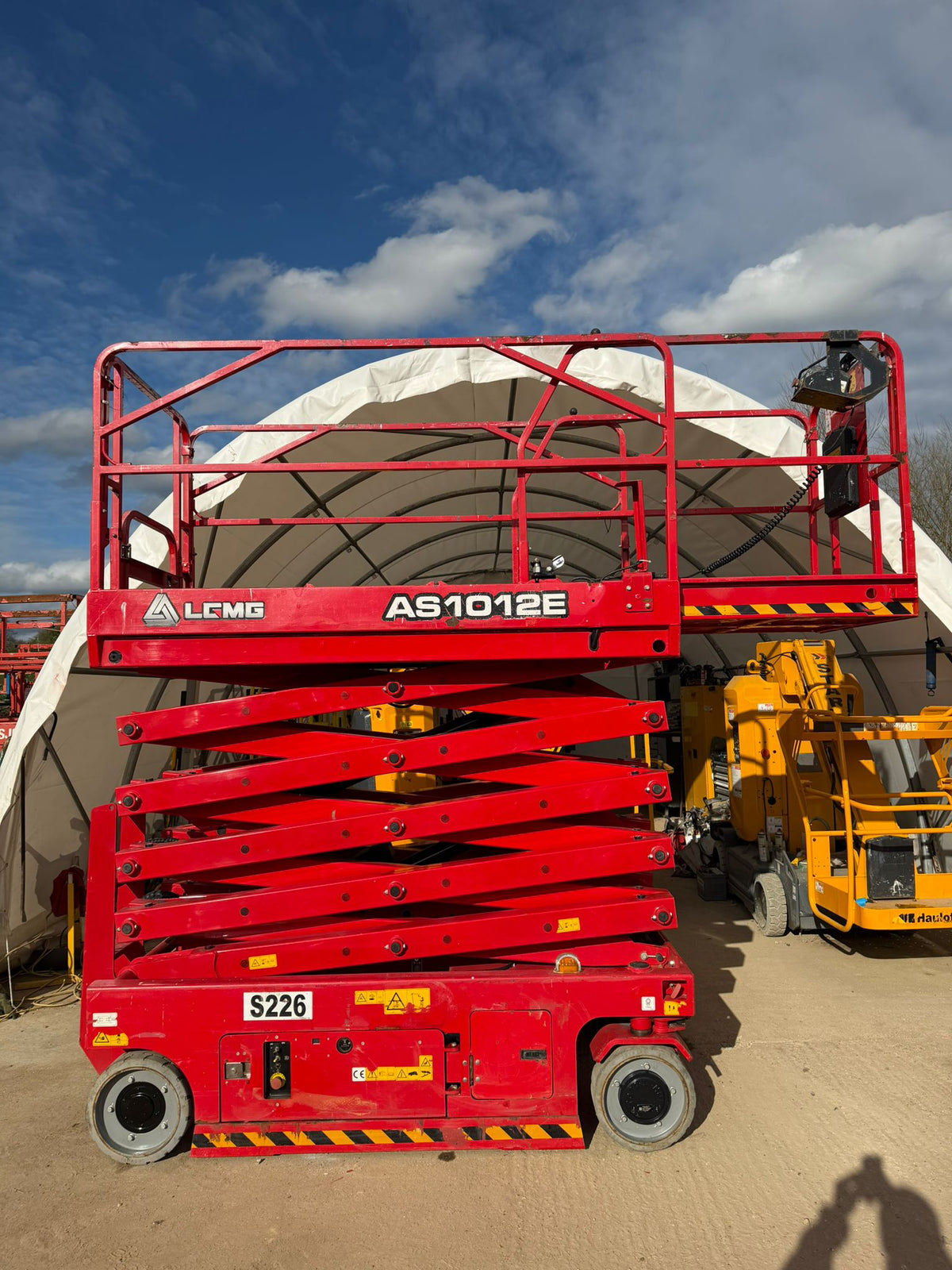 2021 LGMG AS1012E Scissor Lift Access Platform MEWP