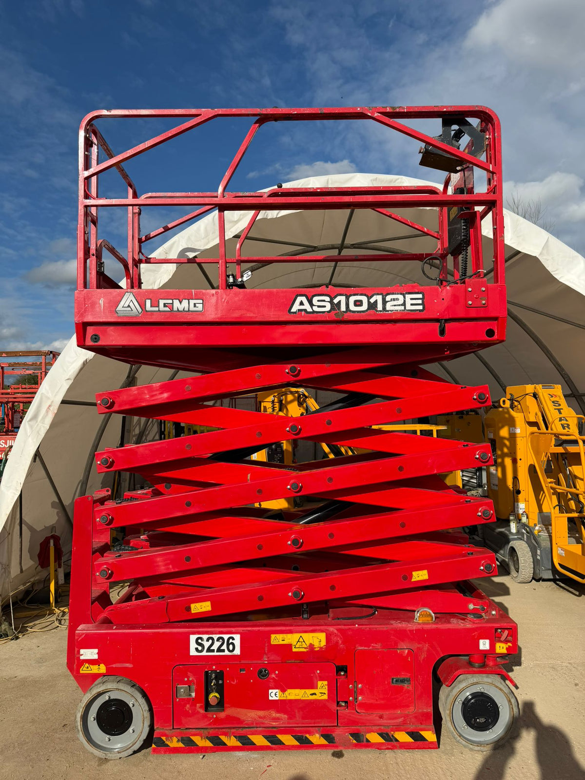 2021 LGMG AS1012E Scissor Lift Access Platform MEWP