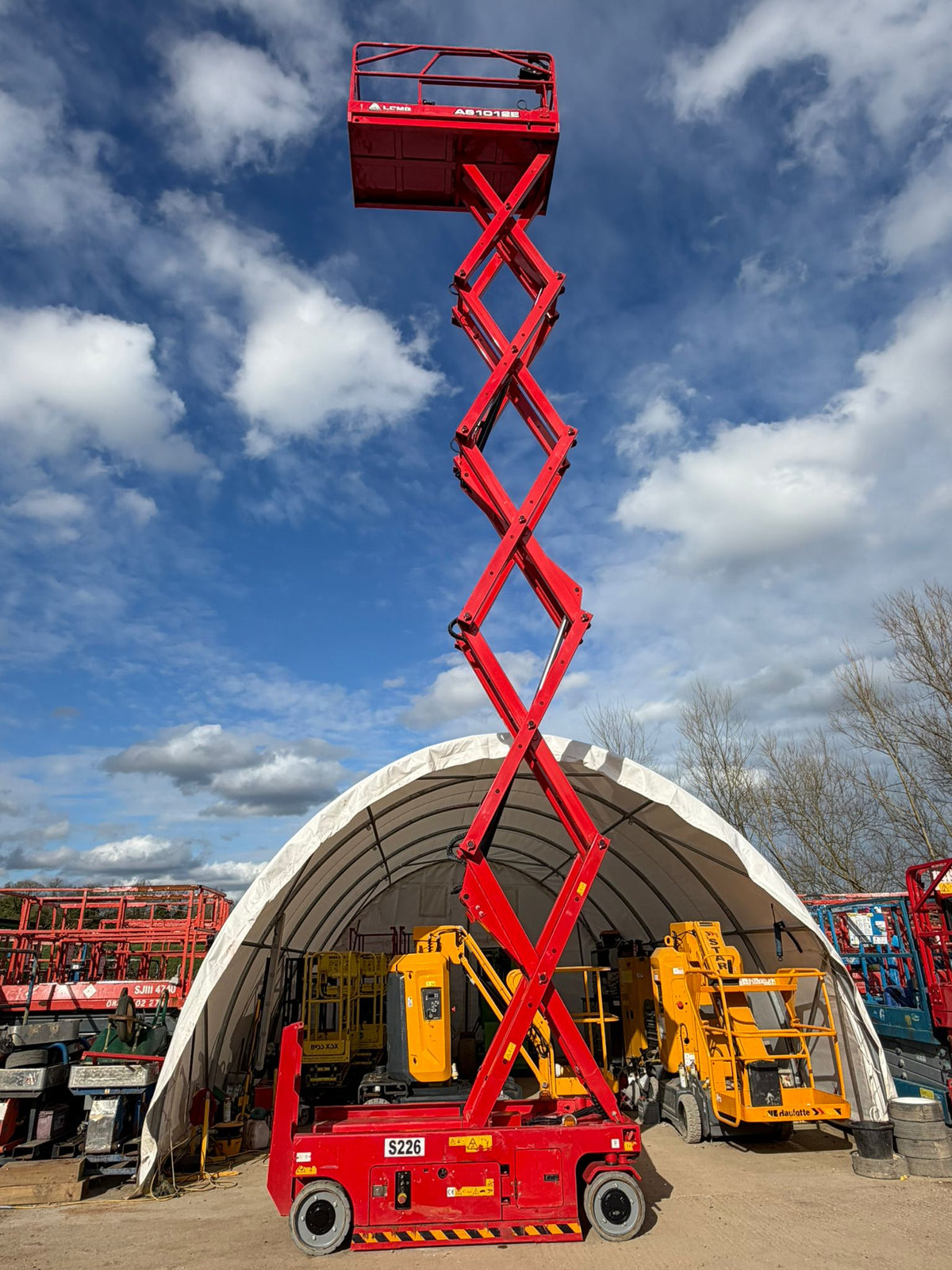 2021 LGMG AS1012E Scissor Lift Access Platform MEWP