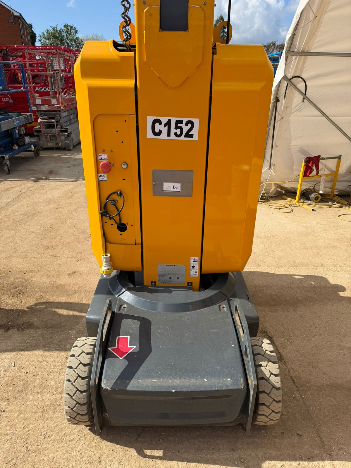 2021 Haulotte STAR 10 Scissor lift access platform boom lift