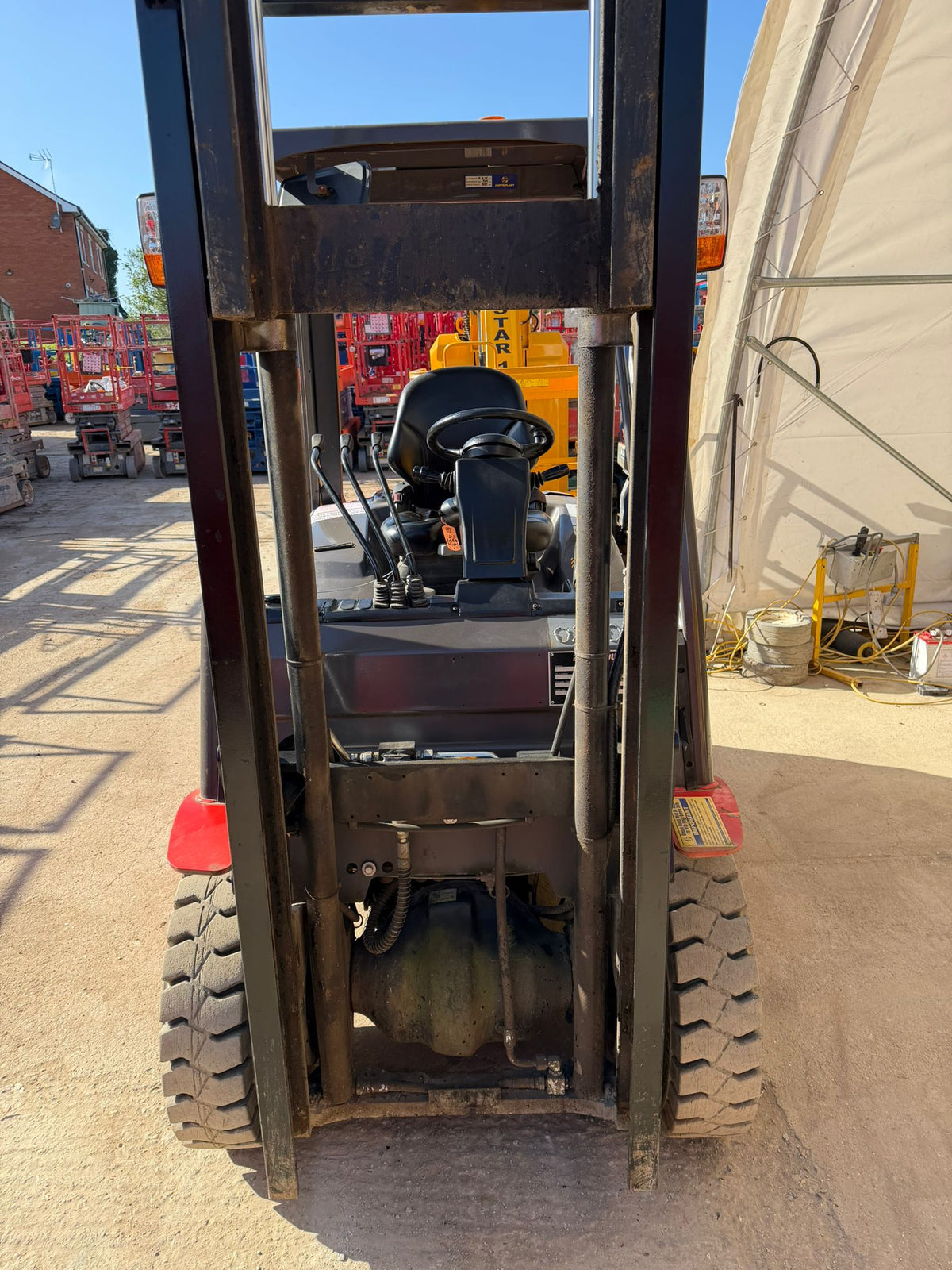 2020 Manitou MI25D Diesel Forklift Triple Mast Counterbalance Forklift Truck