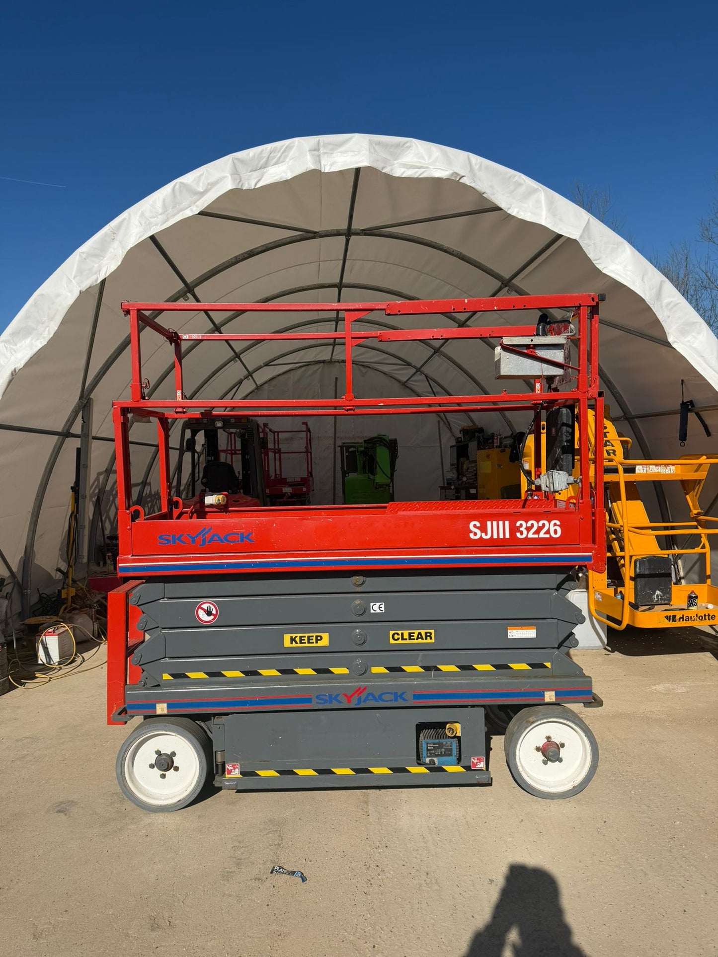 2012 Skyjack SJ3226 Scissor Lift Access Platform MEWP (Genie,JLG)