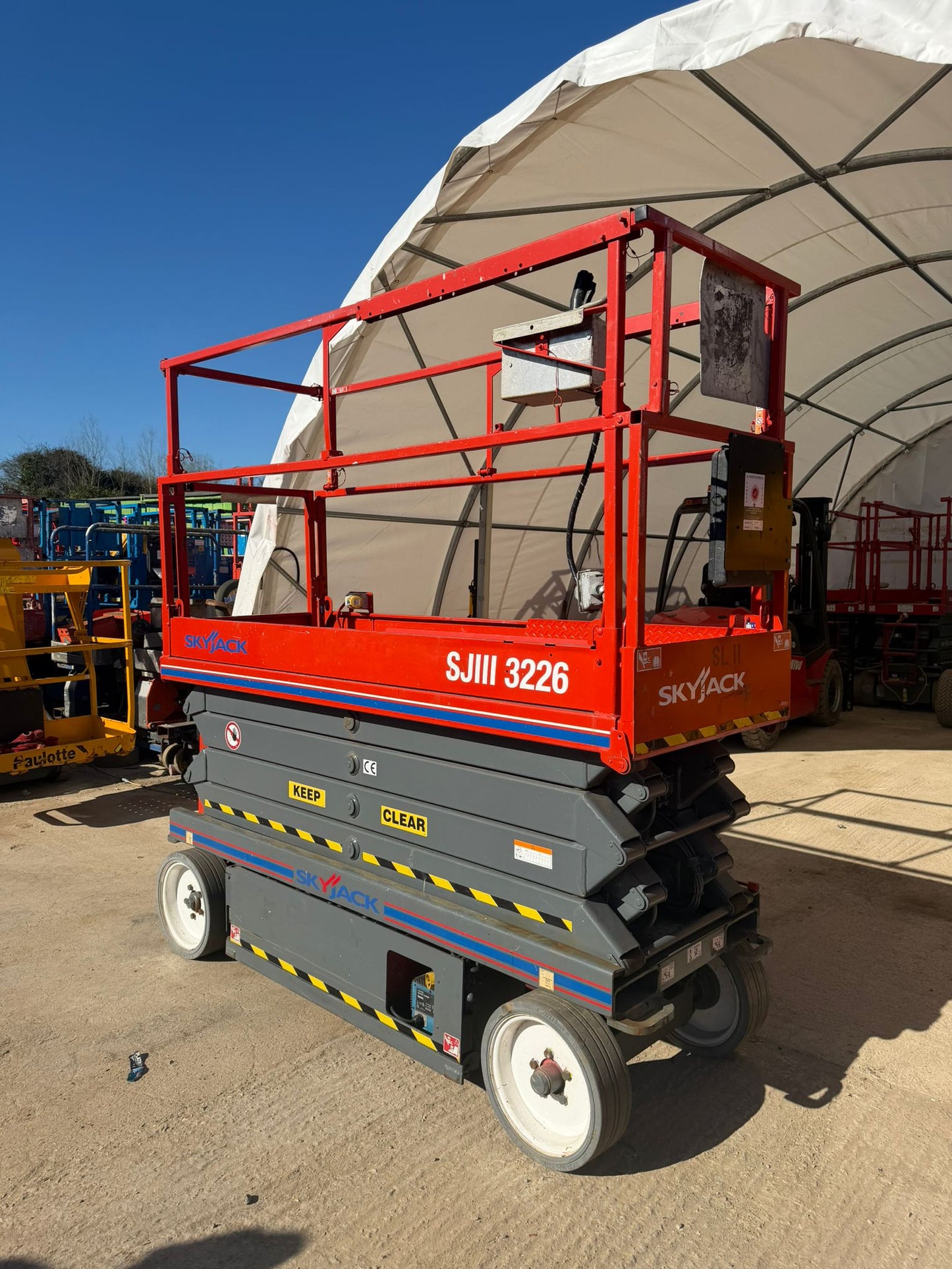 2012 Skyjack SJ3226 Scissor Lift Access Platform MEWP (Genie,JLG)