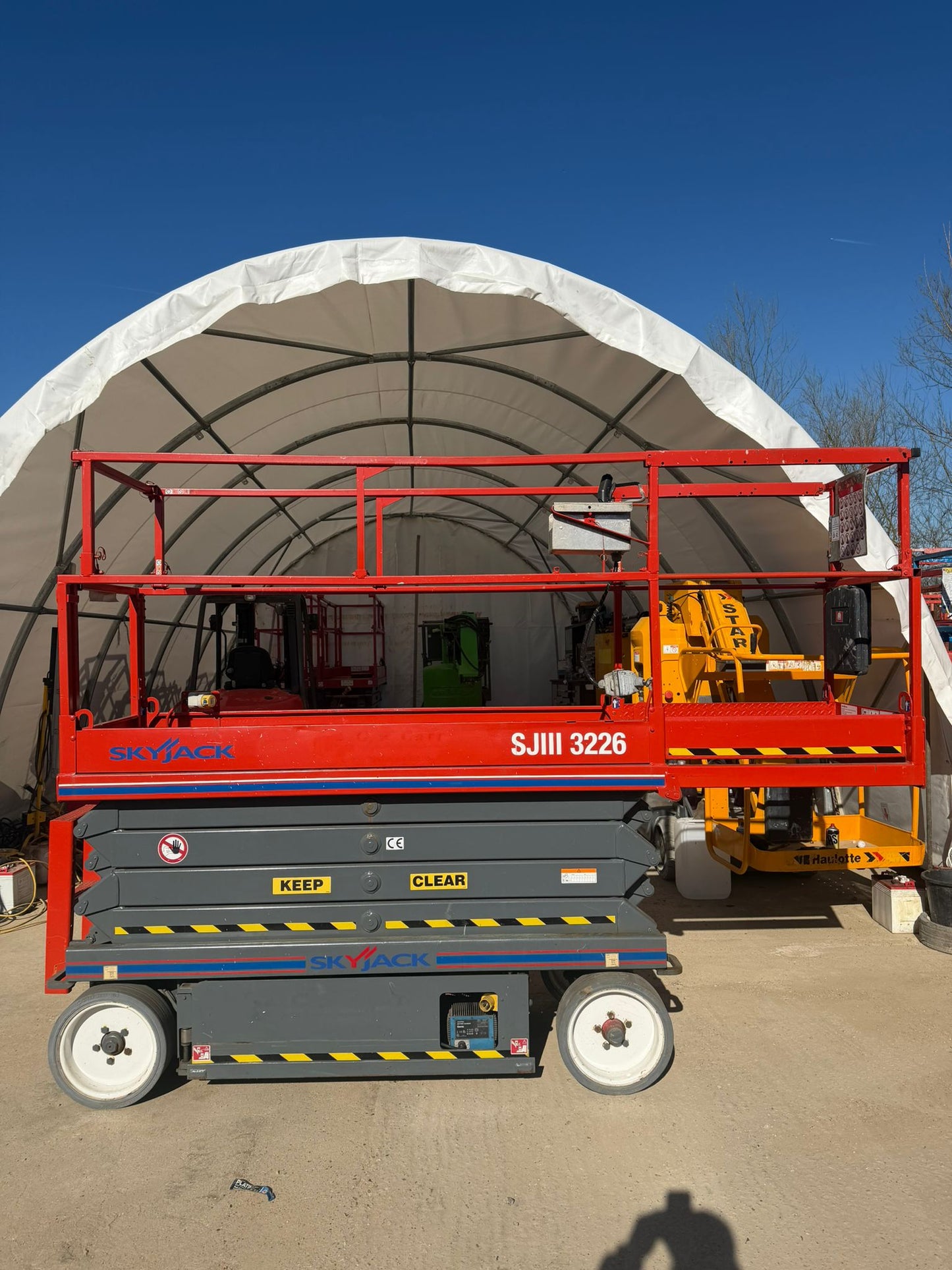 2012 Skyjack SJ3226 Scissor Lift Access Platform MEWP (Genie,JLG)