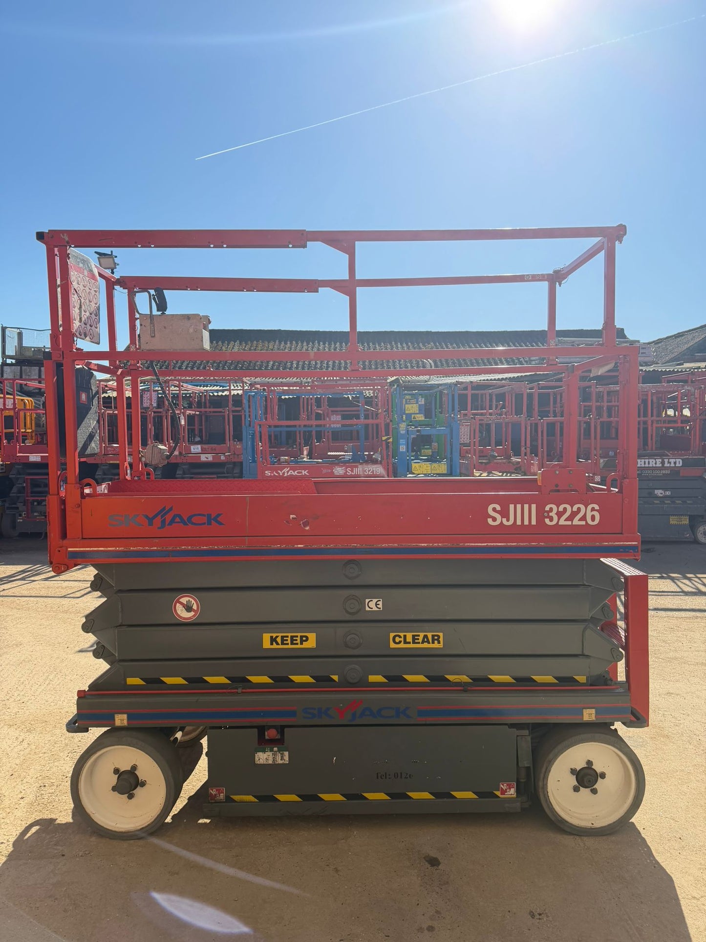 2012 Skyjack SJ3226 Scissor Lift Access Platform MEWP (Genie,JLG)