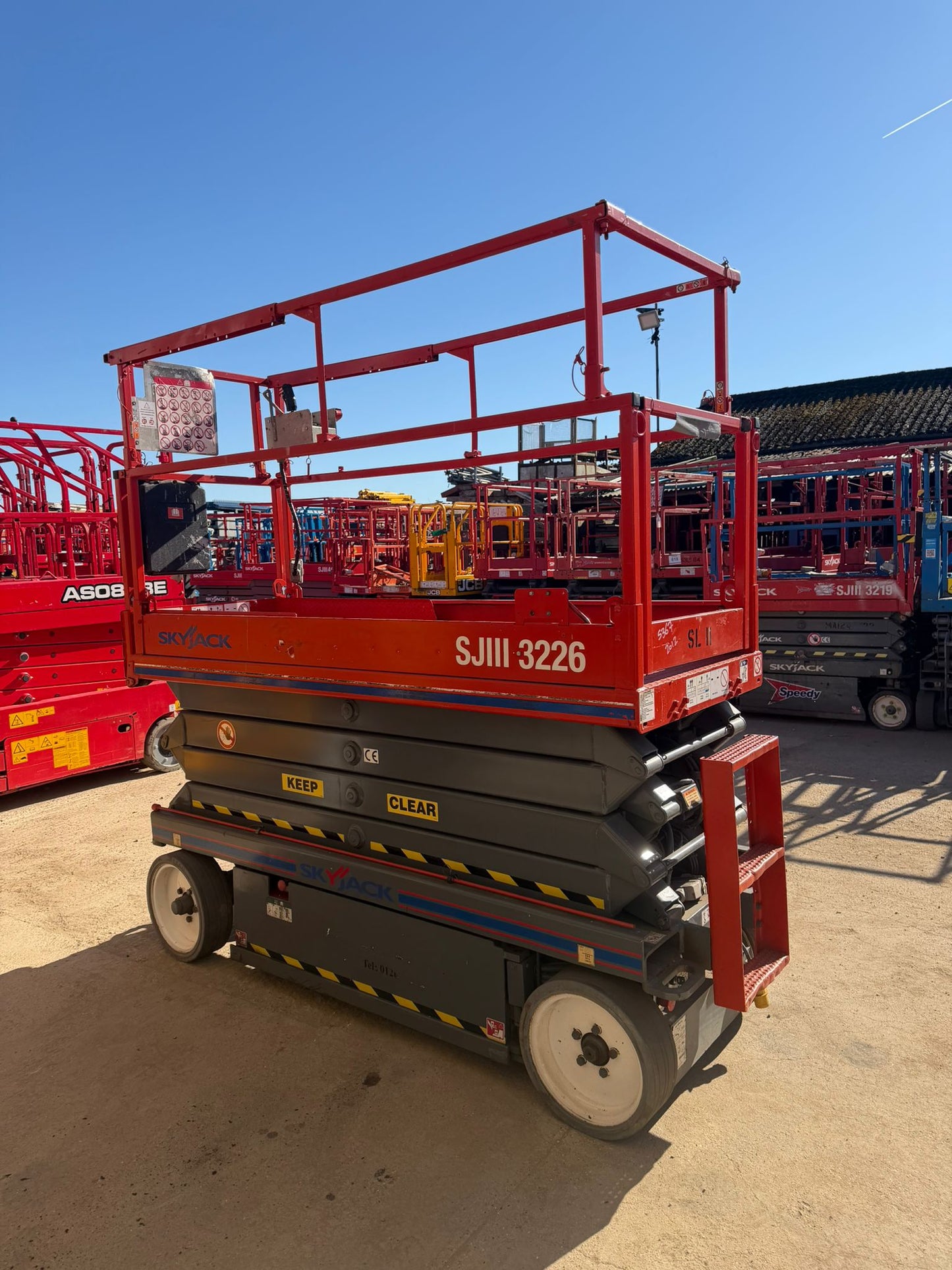 2012 Skyjack SJ3226 Scissor Lift Access Platform MEWP (Genie,JLG)