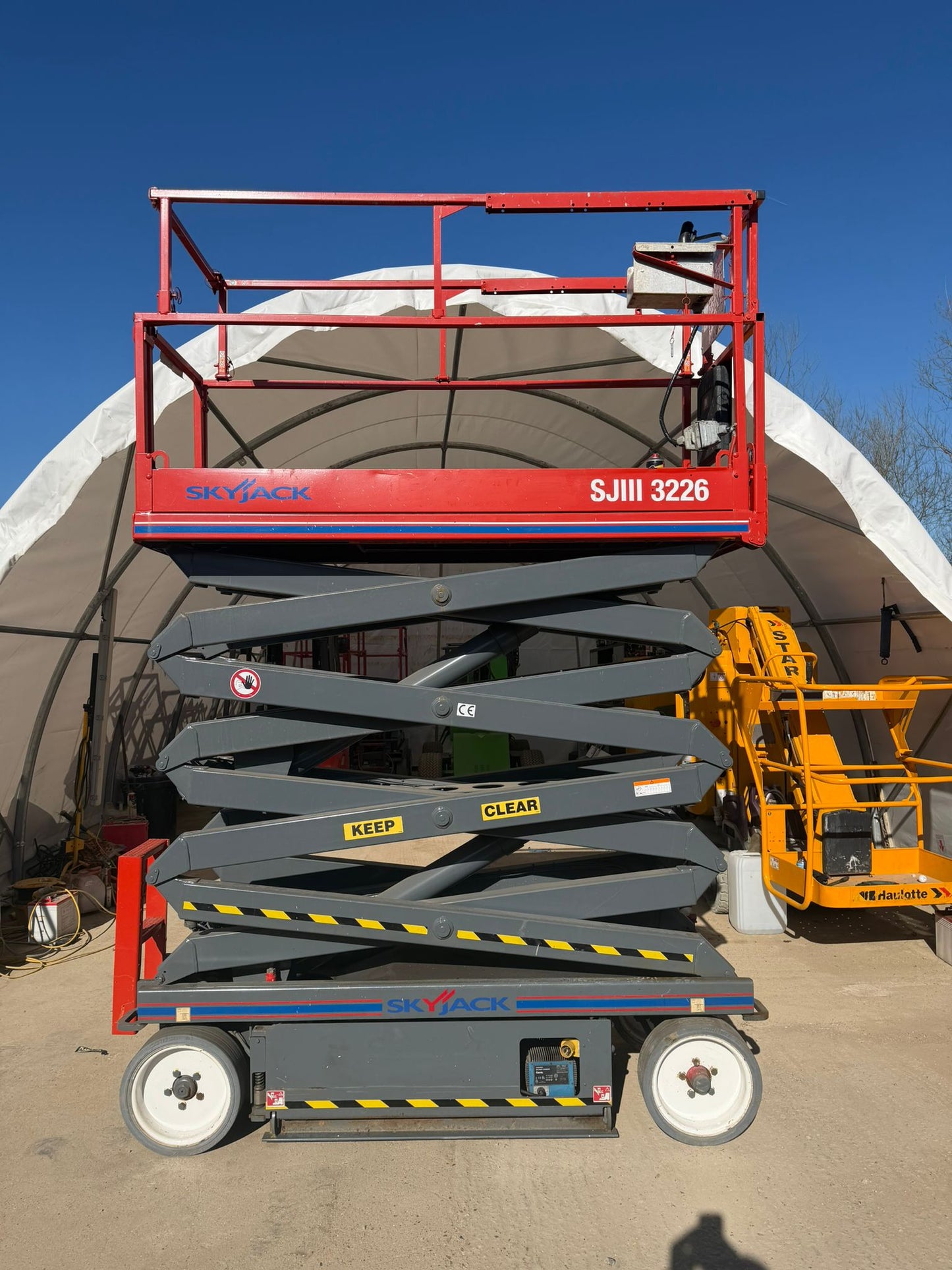 2012 Skyjack SJ3226 Scissor Lift Access Platform MEWP (Genie,JLG)