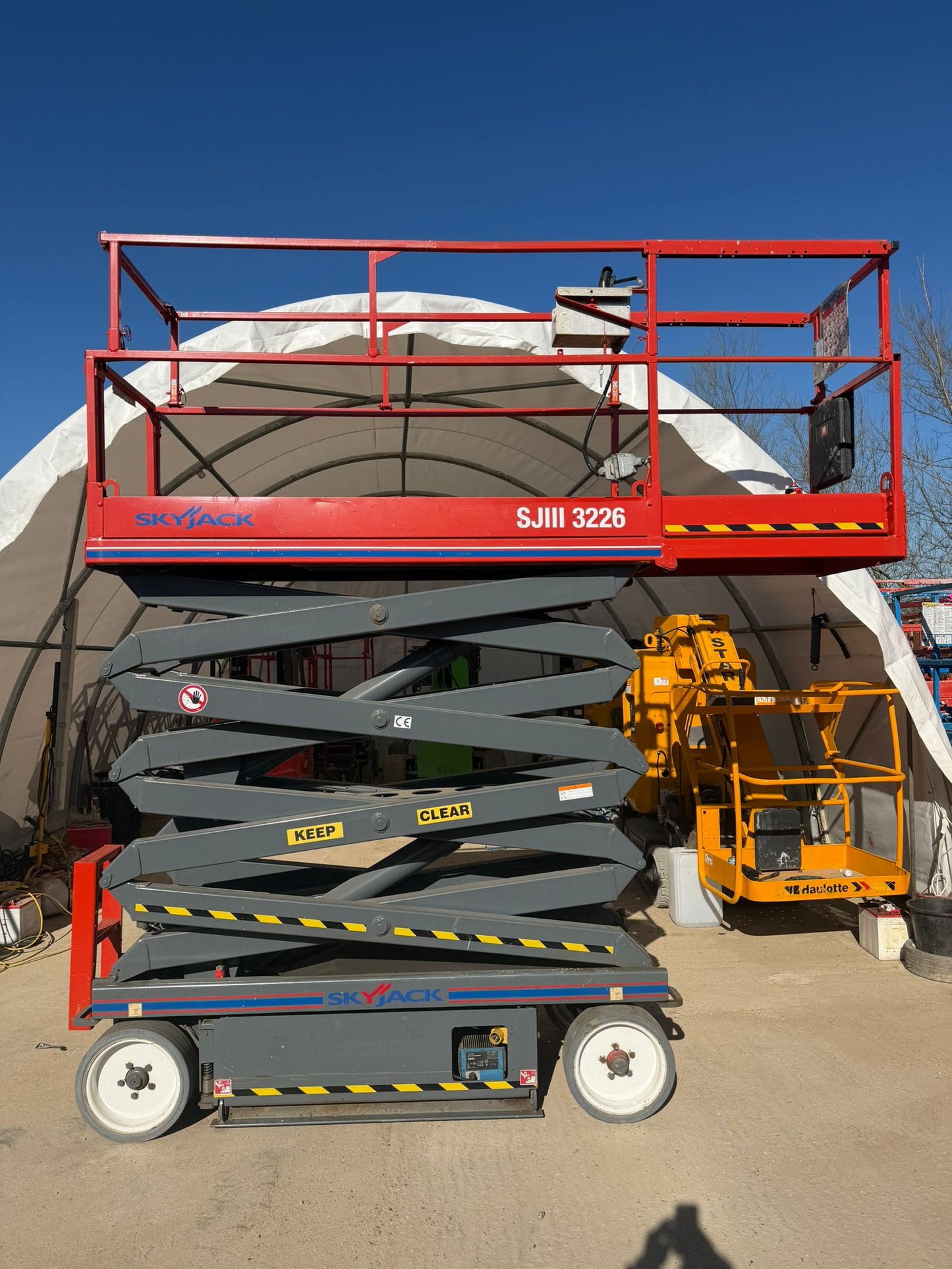 2012 Skyjack SJ3226 Scissor Lift Access Platform MEWP (Genie,JLG)