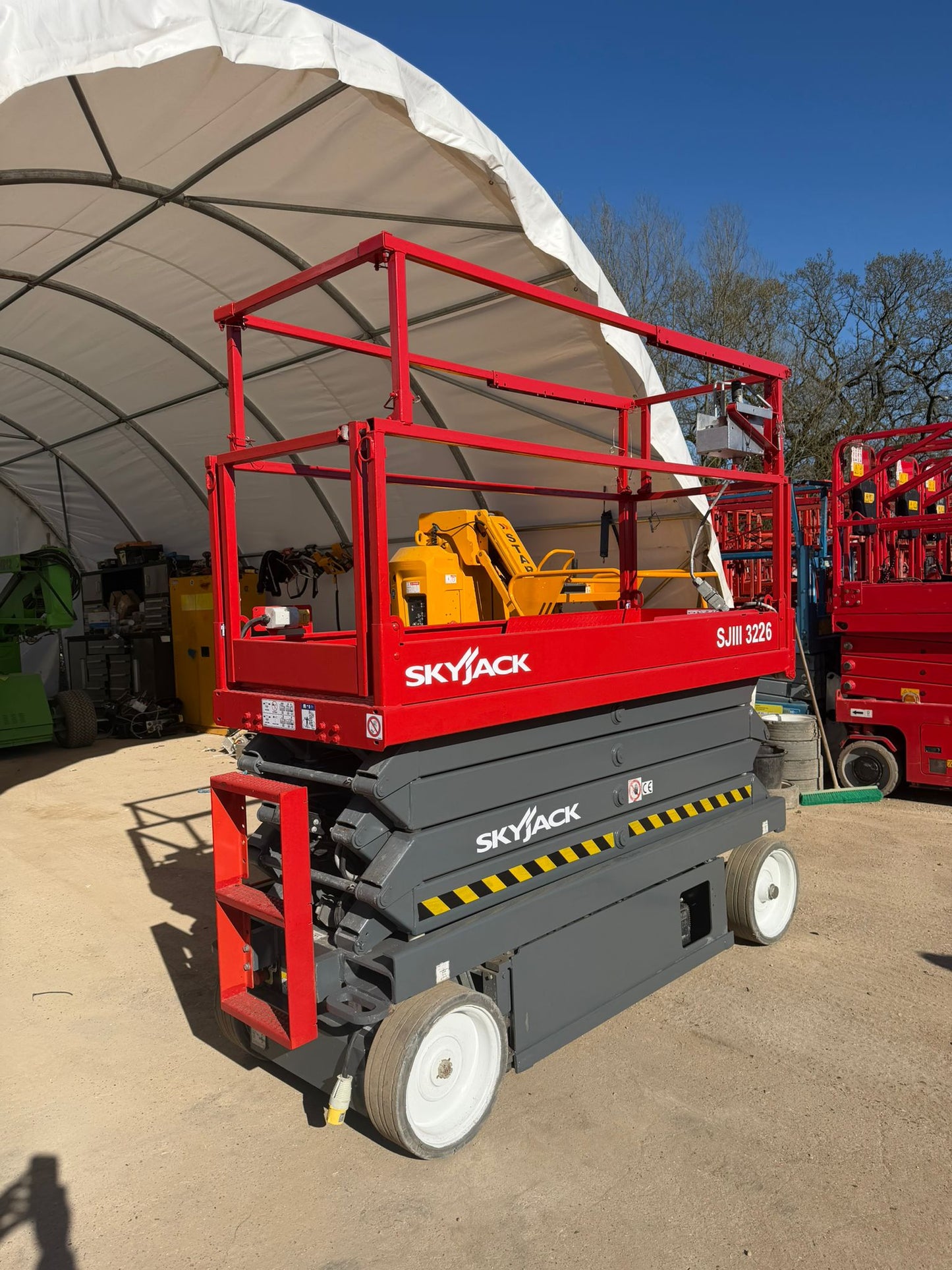 2019 Skyjack SJ3226 Scissor Lift Access Platform MEWP (Genie,JLG)