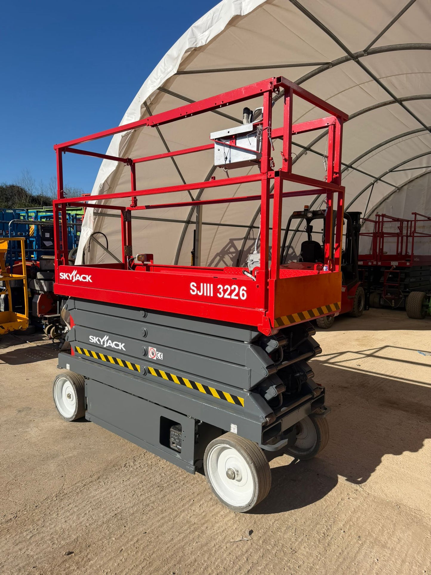 2019 Skyjack SJ3226 Scissor Lift Access Platform MEWP (Genie,JLG)
