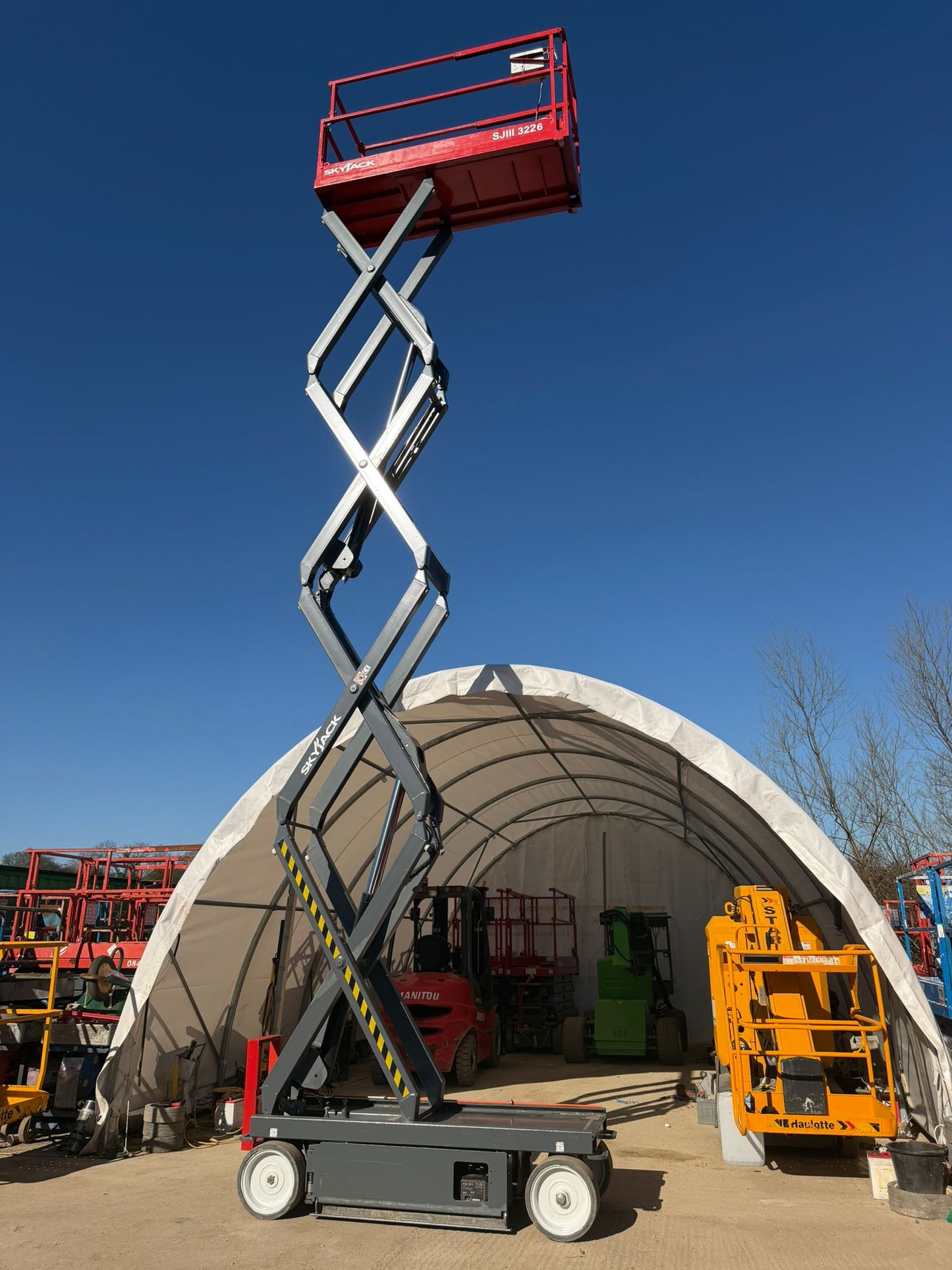 2019 Skyjack SJ3226 Scissor Lift Access Platform MEWP (Genie,JLG)