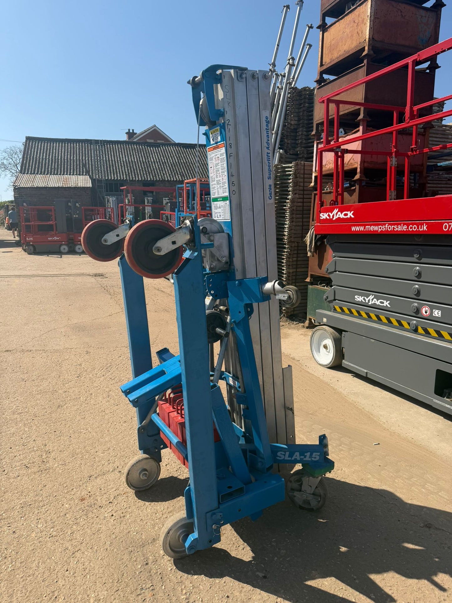 Genie SLK15 Counter Balance Superlift Material Lift
