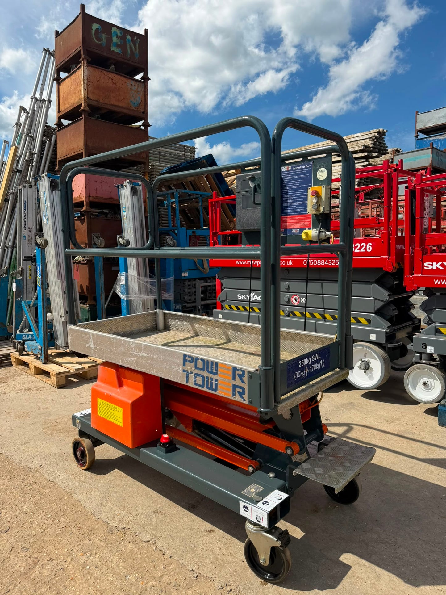 2020 Power Tower Scissor Lift, JLG, Genie, Skyjack, JCB Access Platform MEWPS