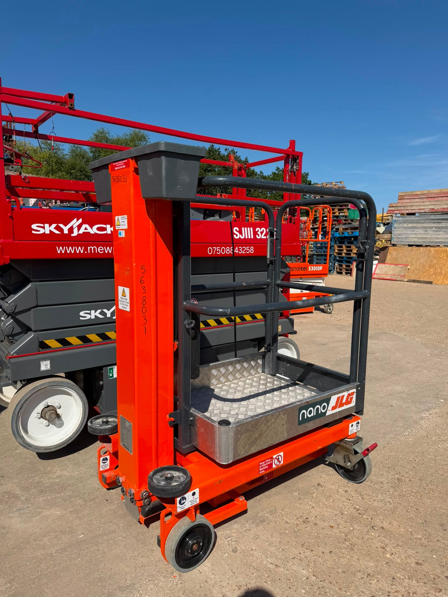 2021 Nano Lift Scissor Lift Power Tower Genie, JLG, Skyjack MEWP
