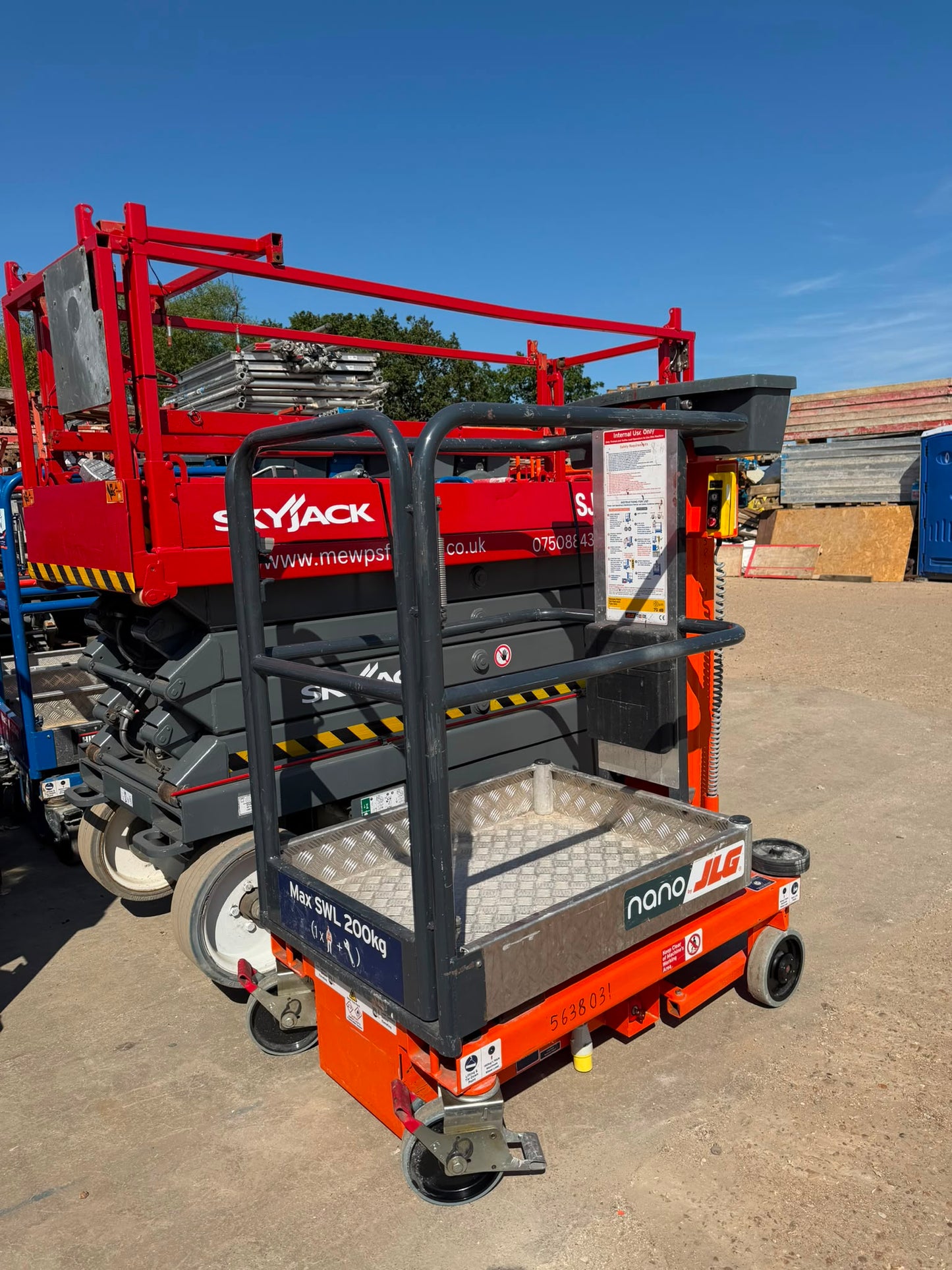 2021 Nano Lift Scissor Lift Power Tower Genie, JLG, Skyjack MEWP