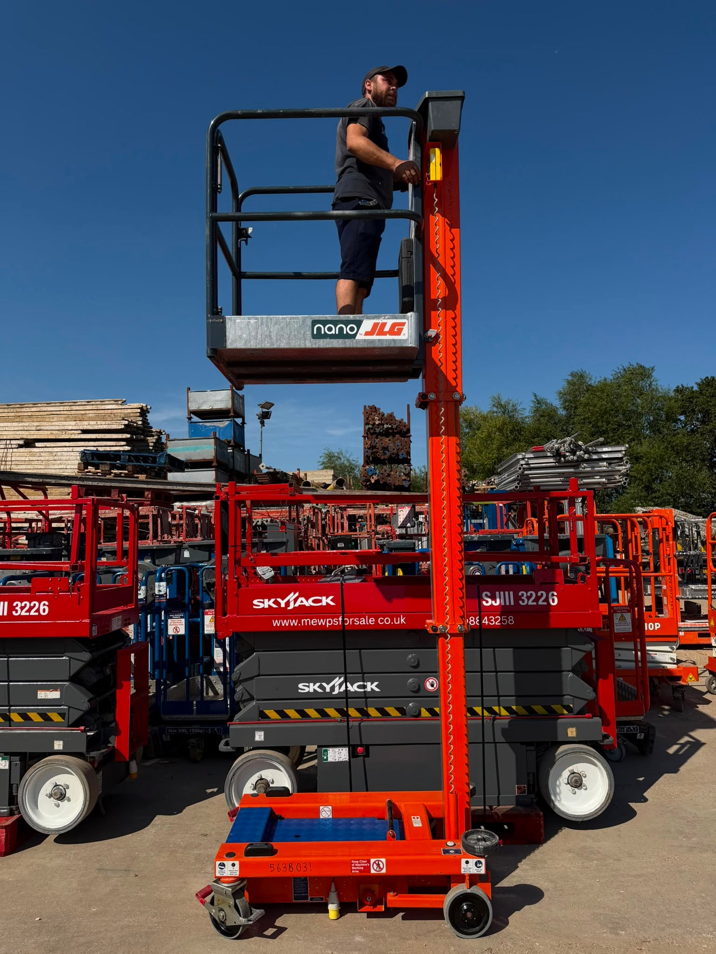 2021 Nano Lift Scissor Lift Power Tower Genie, JLG, Skyjack MEWP