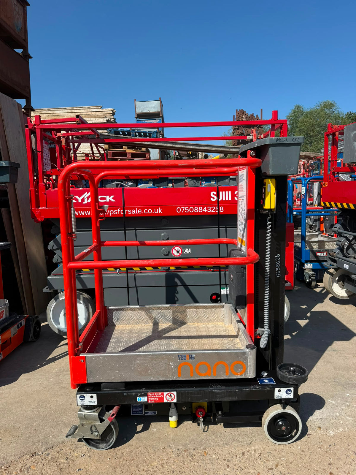2019 Nano Lift Scissor Lift Power Tower Genie, JLG, Skyjack MEWP