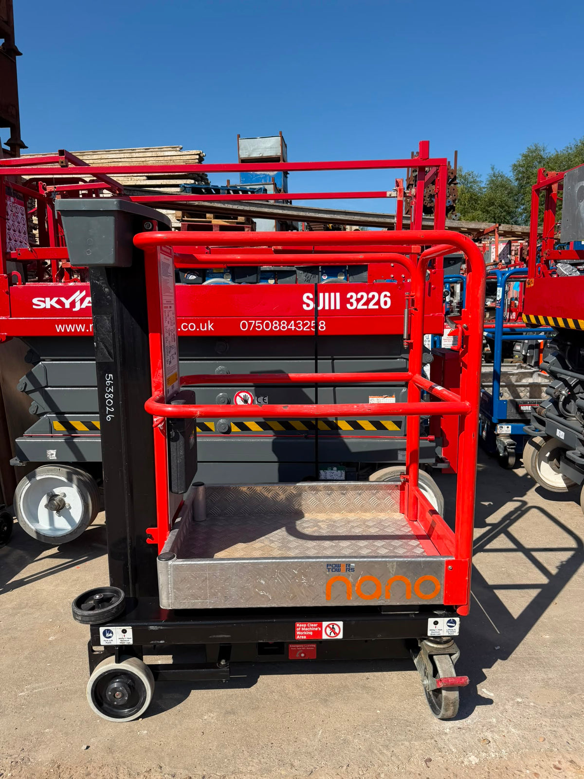 2019 Nano Lift Scissor Lift Power Tower Genie, JLG, Skyjack MEWP