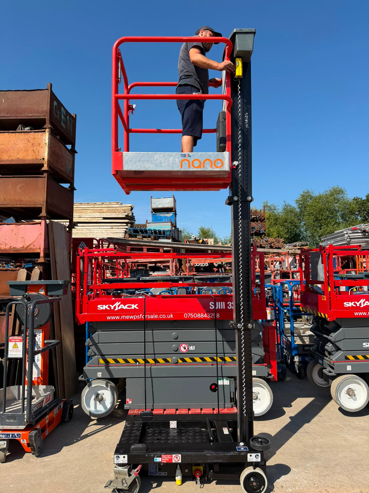 2019 Nano Lift Scissor Lift Power Tower Genie, JLG, Skyjack MEWP