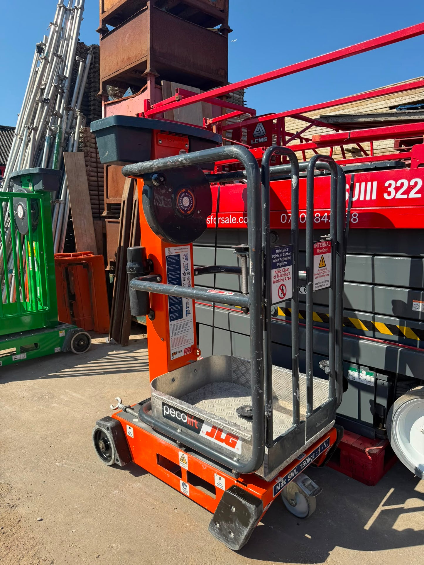 2022 Peco Lift Power Tower Scissor lift (JLG, Genie, Skyjack, Snorkel, JCB)