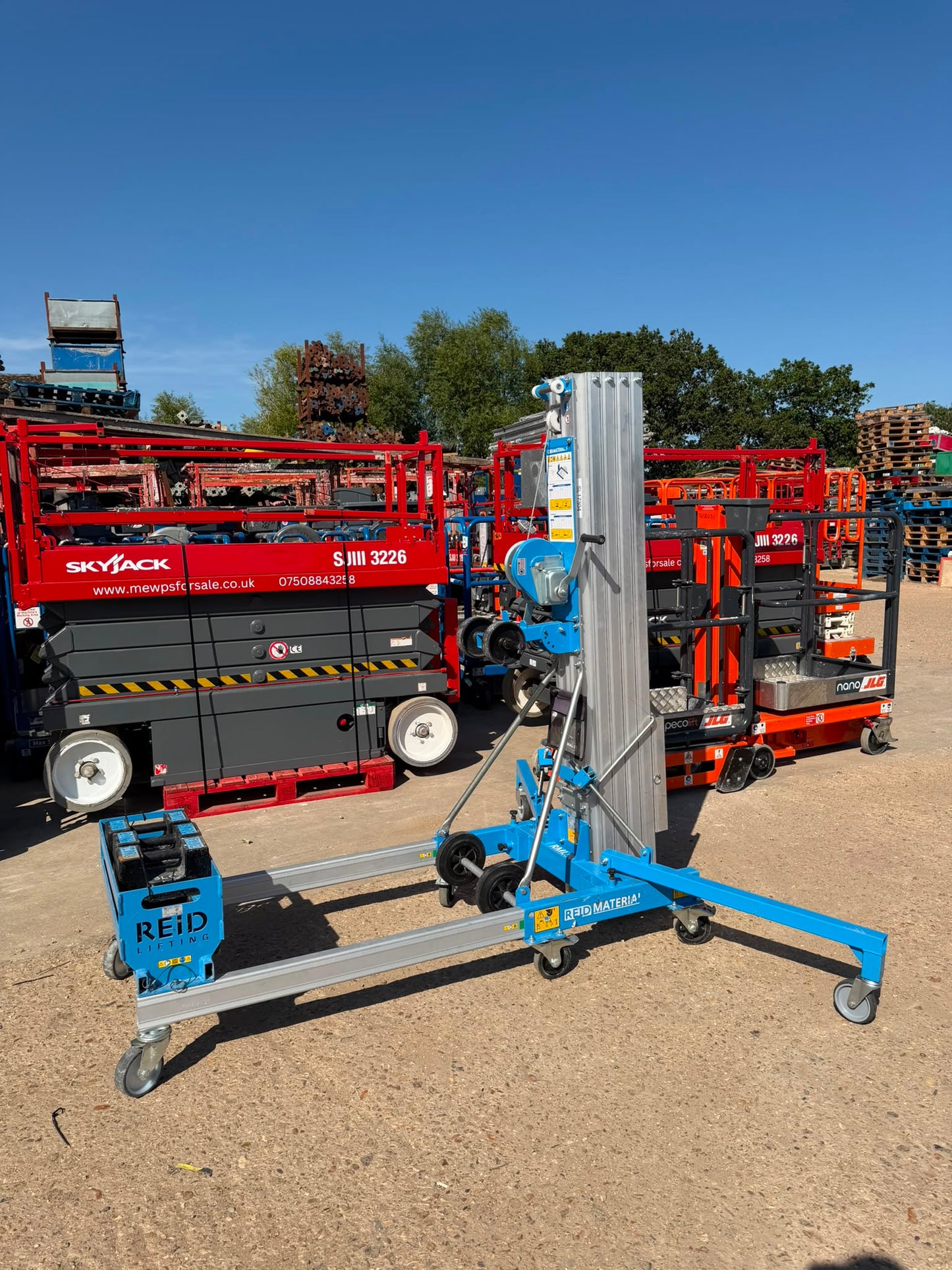 2025 Reid RML60-CBR Material Lift Counterbalance (Genie material Lift, RSJ Beam)