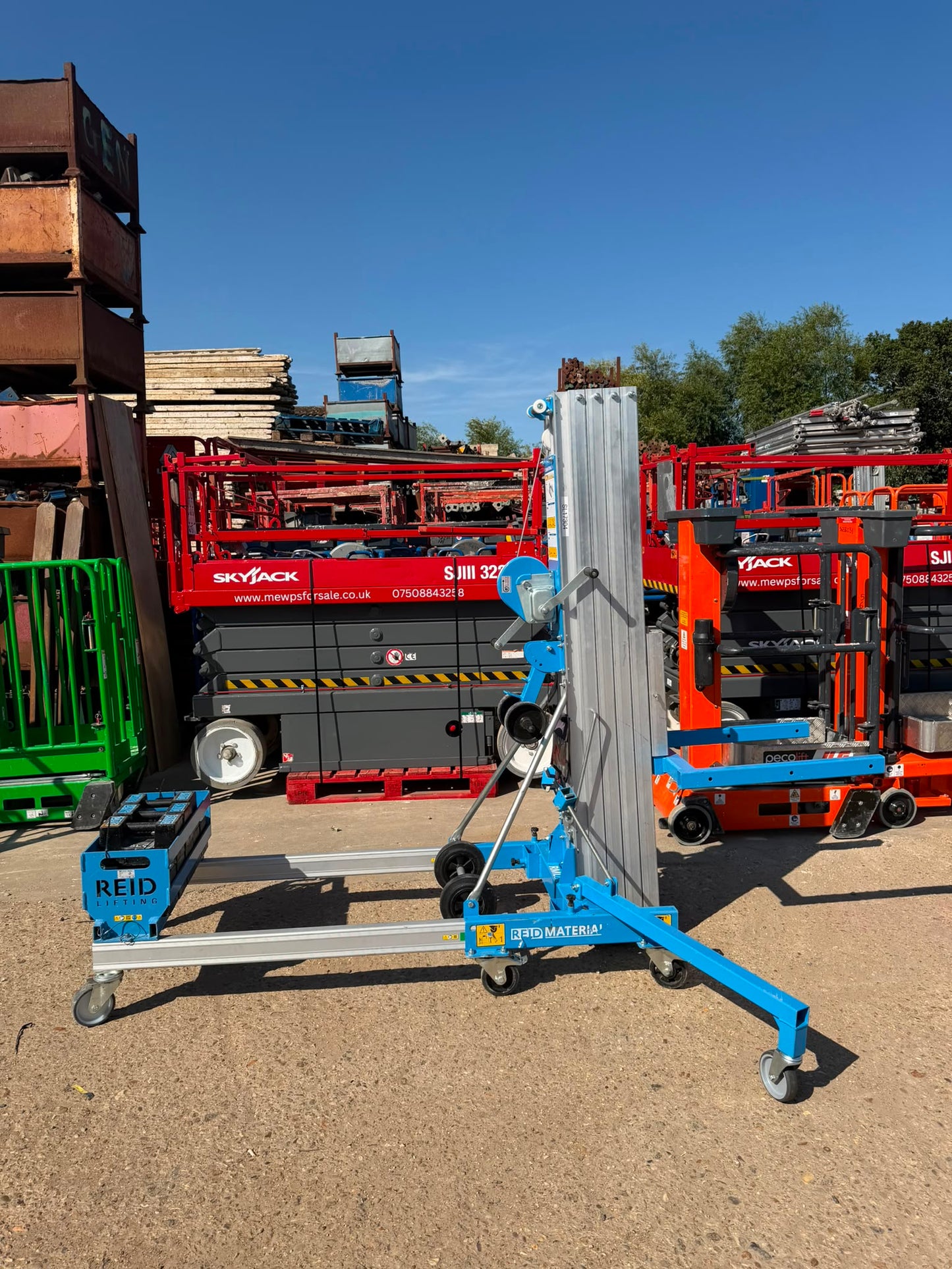 2025 Reid RML60-CBR Material Lift Counterbalance (Genie material Lift, RSJ Beam)
