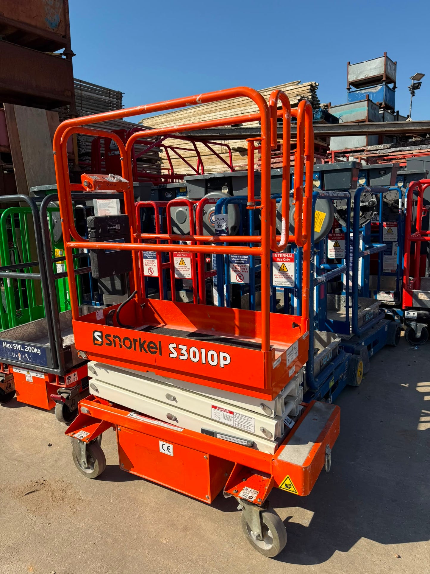 2019 Snorkel S3010P (Scissor lift, Access platform, Skyjack, Genie, JLG, MEWP)