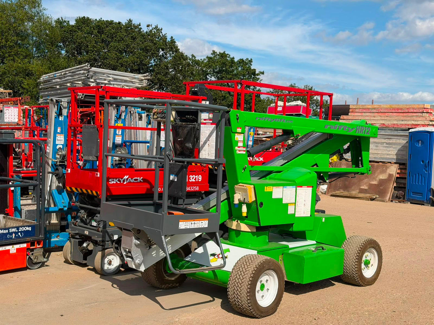 2013 Nifty HR12 with New Engine Boom Lift Access Platform (Skyjack, Genie)