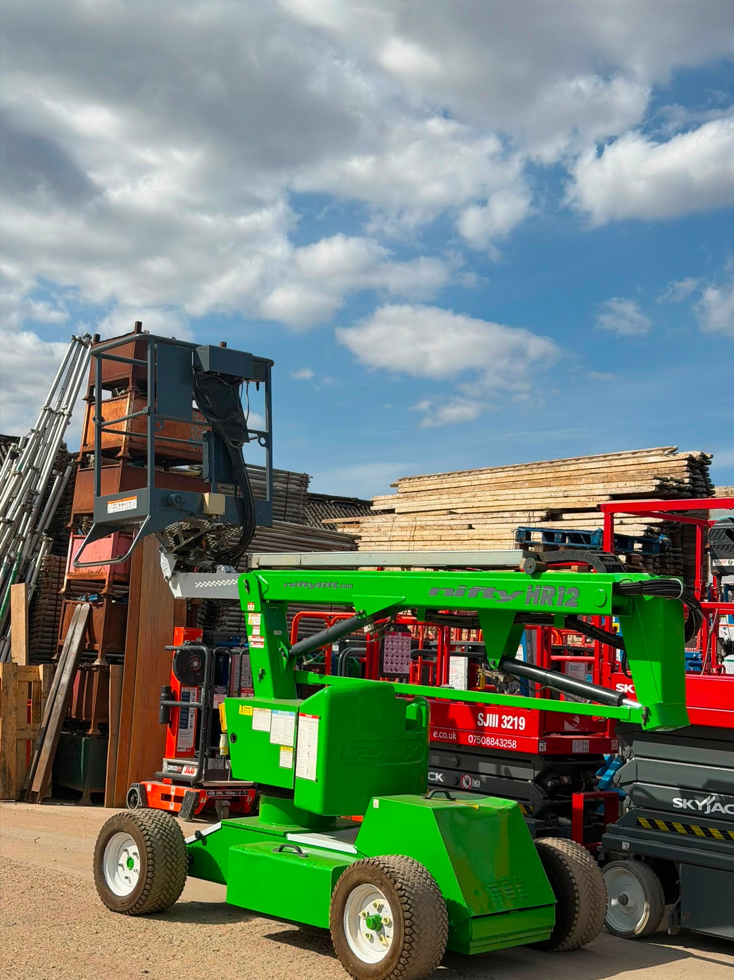 2013 Nifty HR12 with New Engine Boom Lift Access Platform (Skyjack, Genie)