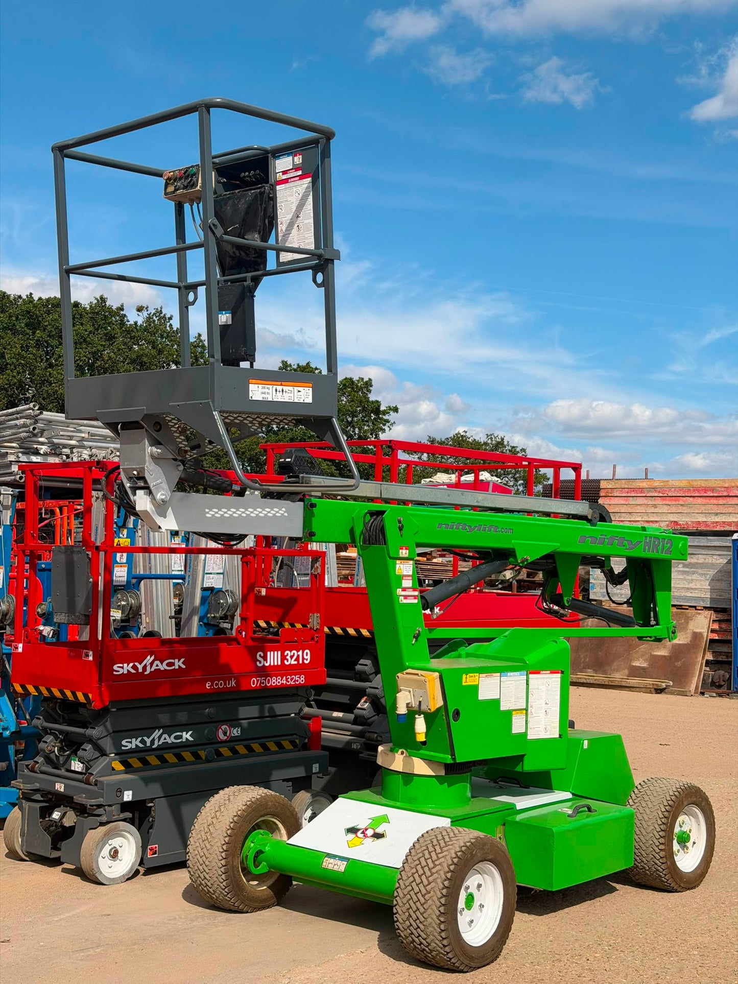 2013 Nifty HR12 with New Engine Boom Lift Access Platform (Skyjack, Genie)