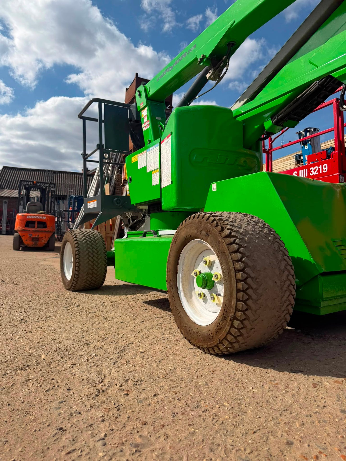 2013 Nifty HR12 with New Engine Boom Lift Access Platform (Skyjack, Genie)