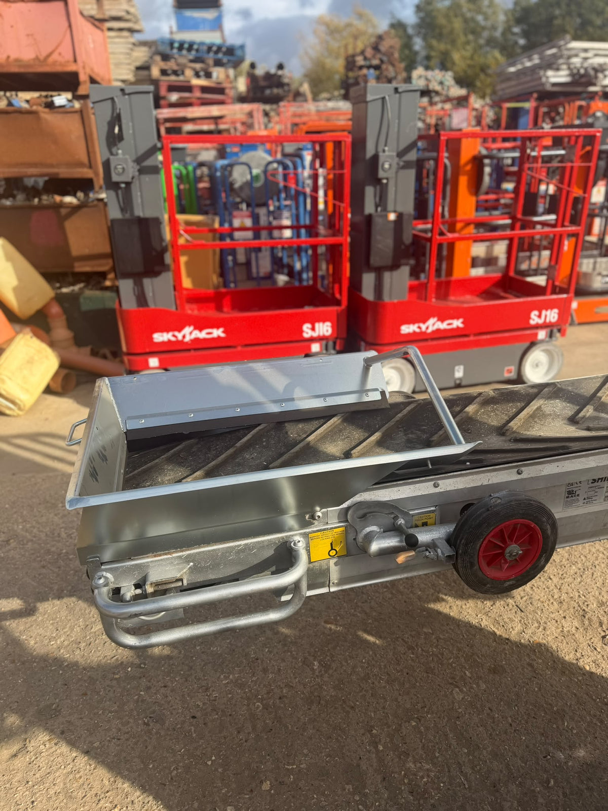 4.4m Shifta Conveyor Belt Inavder Soil Belt 450mm Wide YEAR 2019