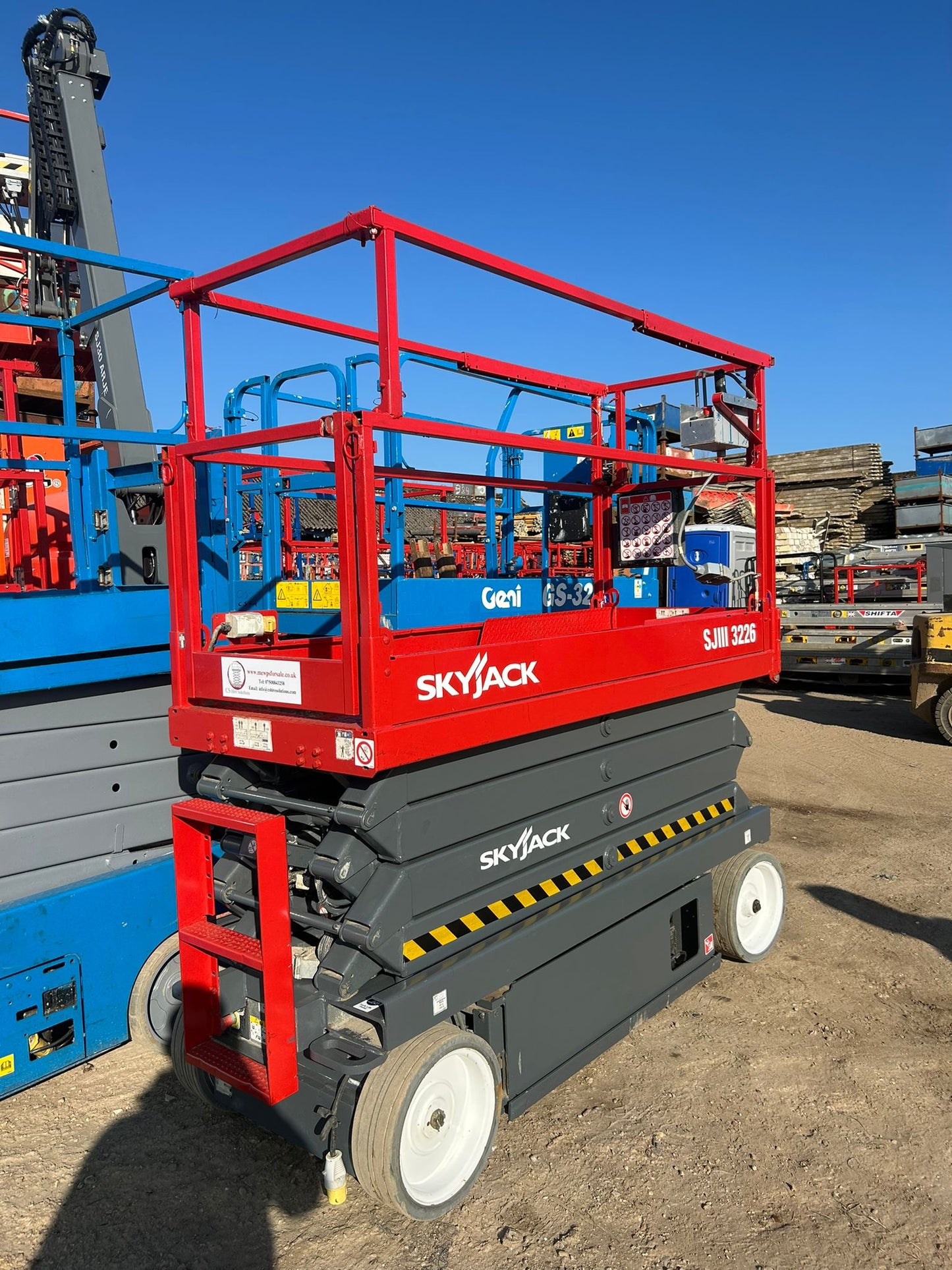 2019 Skyjack SJ3226 Scissor Lift Access Platform (Genie, JLG, MEWP)