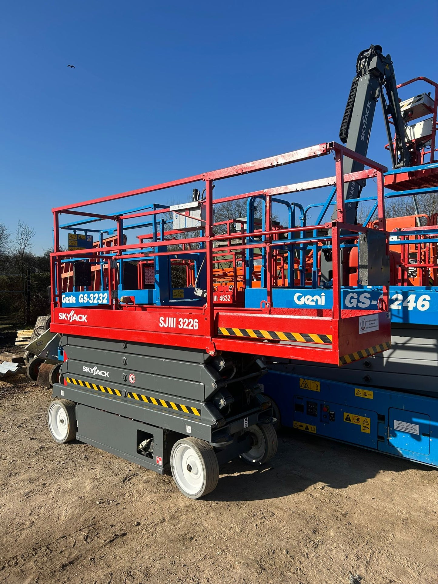 2019 Skyjack SJ3226 Scissor Lift Access Platform (Genie, JLG, MEWP)