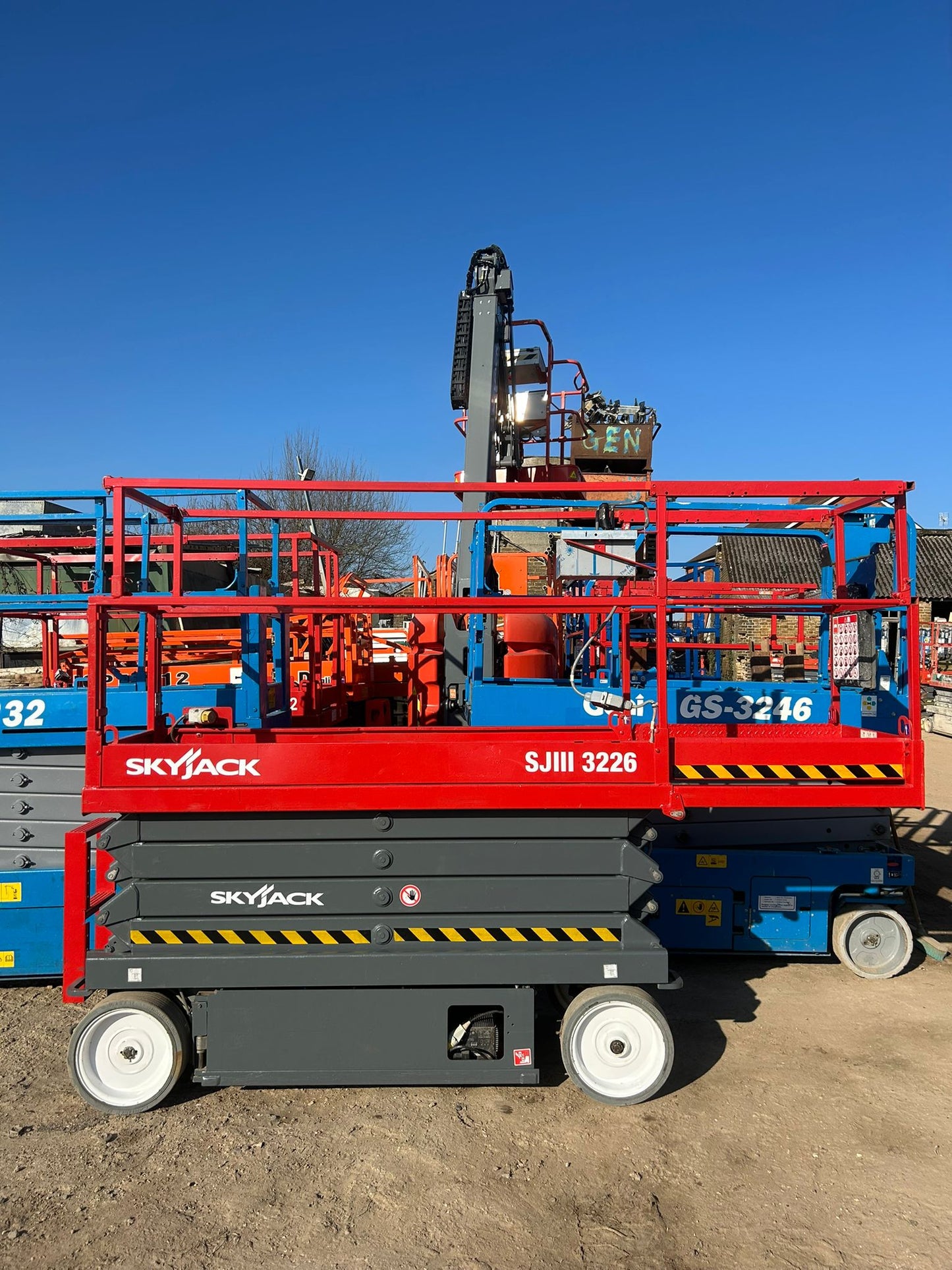 2019 Skyjack SJ3226 Scissor Lift Access Platform (Genie, JLG, MEWP)
