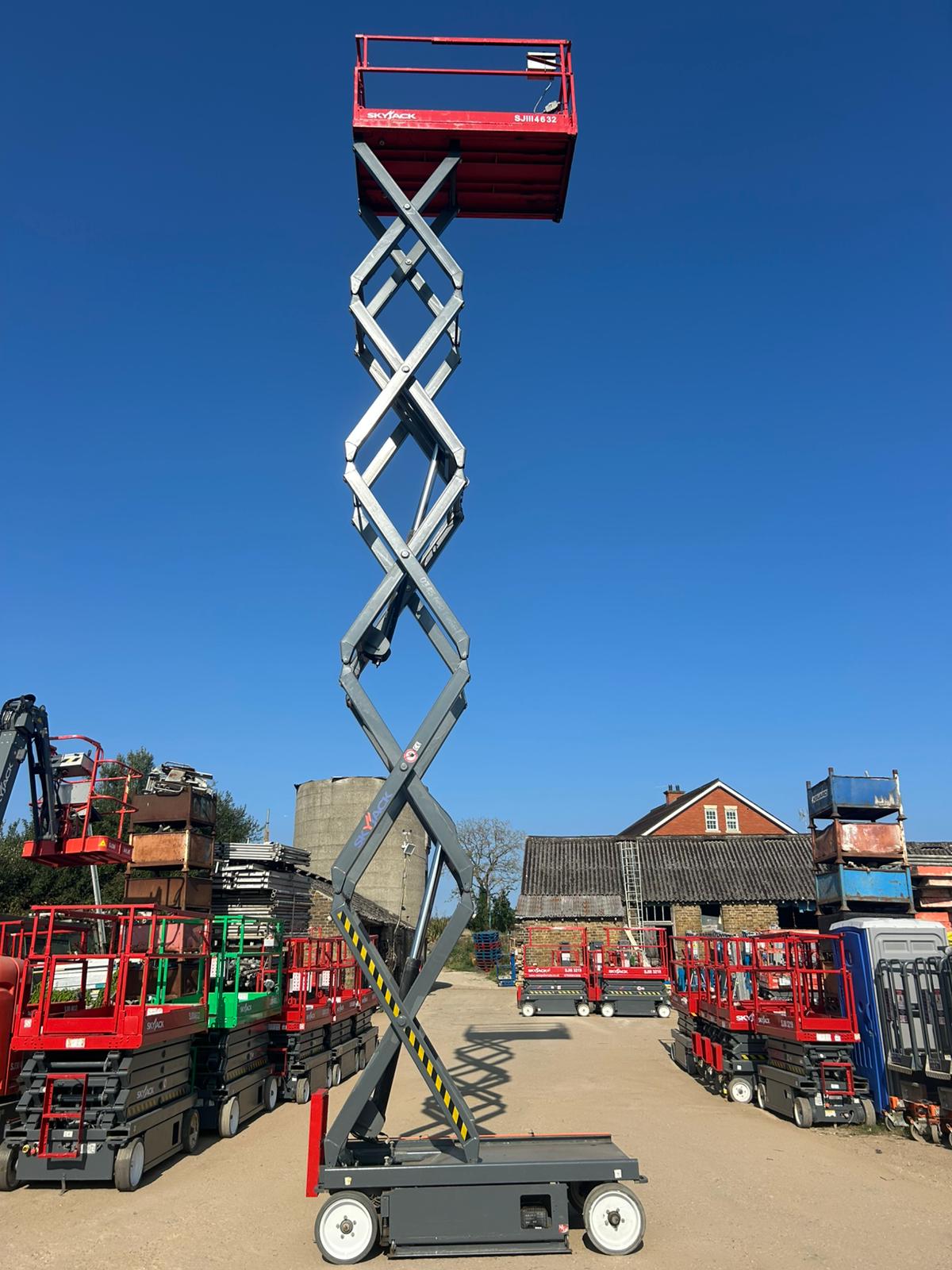 2014, 12m Skyjack SJ4632 Scissor Lift Access Platform MEWP (Genie, JLG, JCB)