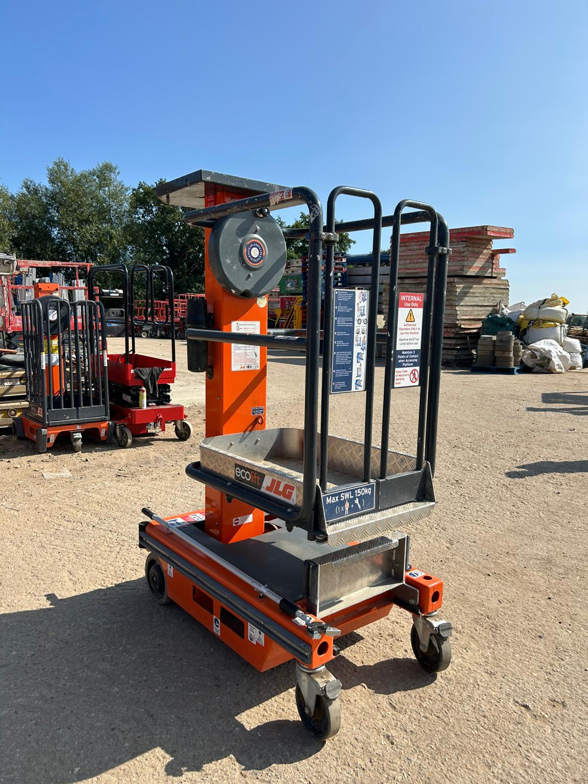 2021 ECO Lift Manual Personnel Lift Genie,Skyjack,JLG