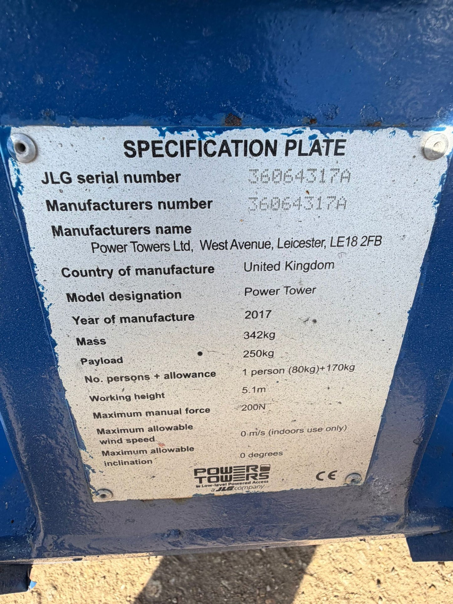 POWER TOWER PUSH AROUND SCISSOR LIFT ACCESS PLATFORM JLG, Genie,Skyjack