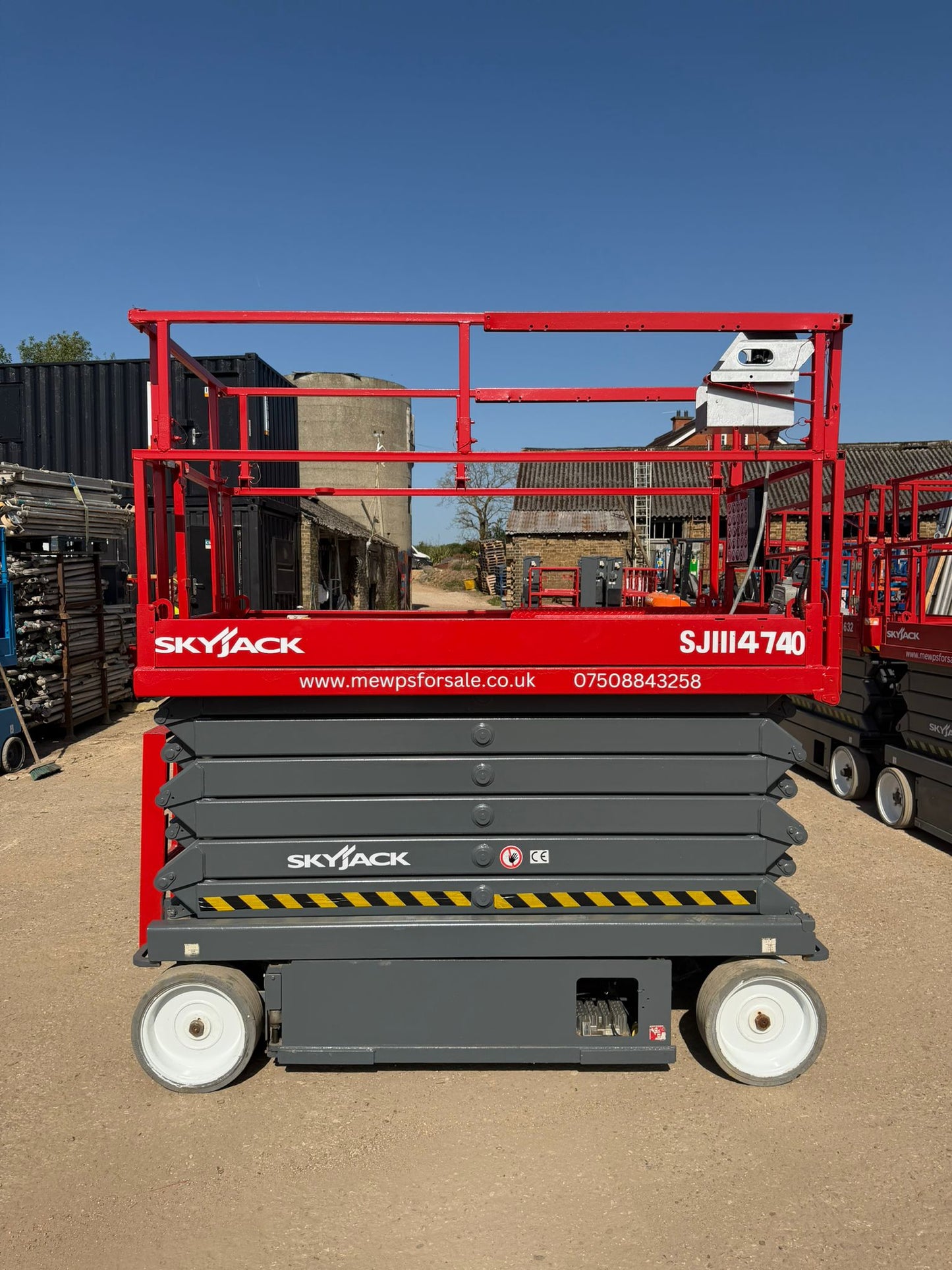 14m SKYJACK SJ4740 Electric Scissor Lift Access Platform MEWP (Genie, JLG, JCB)