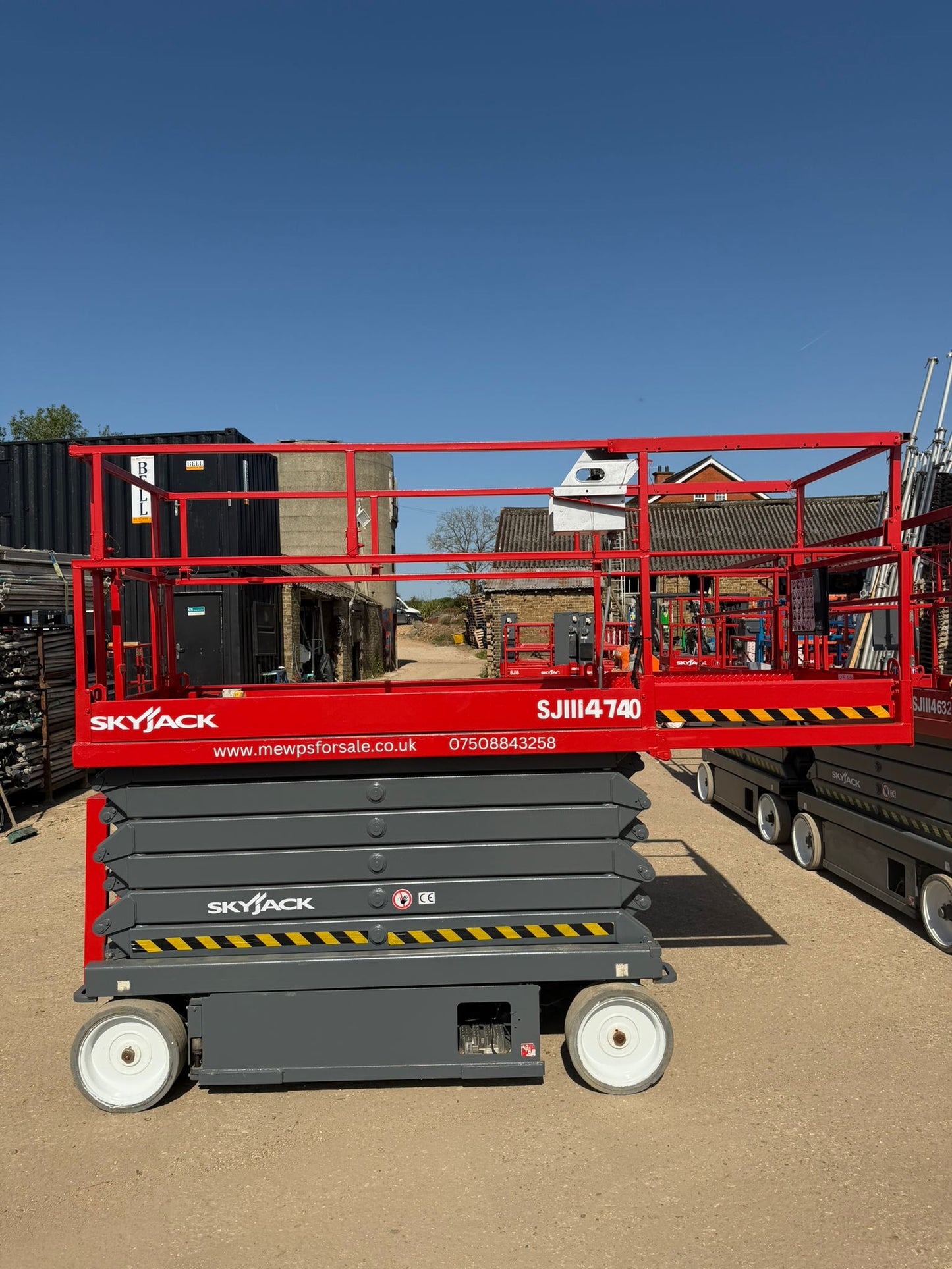 14m SKYJACK SJ4740 Electric Scissor Lift Access Platform MEWP (Genie, JLG, JCB)