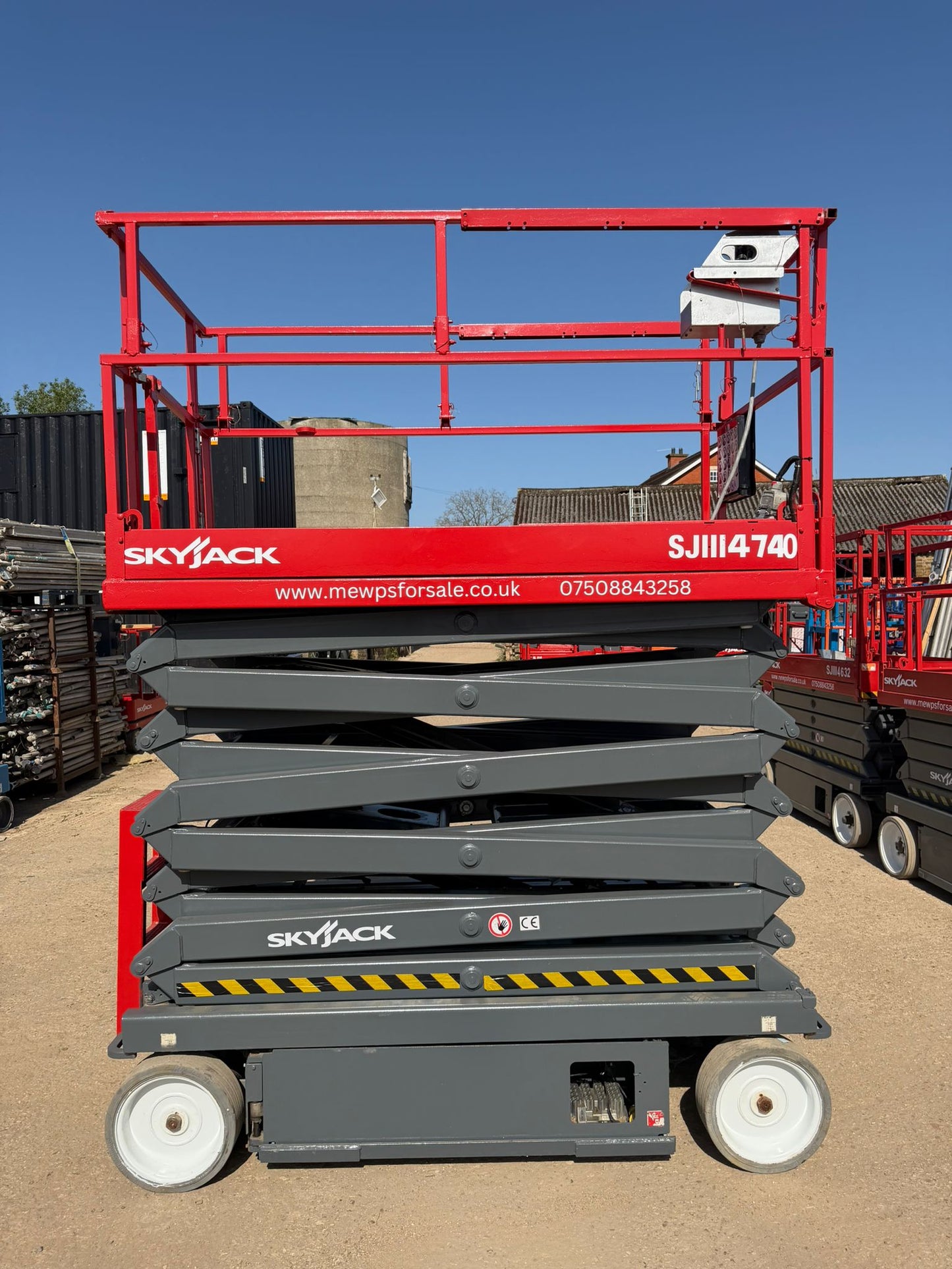 14m SKYJACK SJ4740 Electric Scissor Lift Access Platform MEWP (Genie, JLG, JCB)