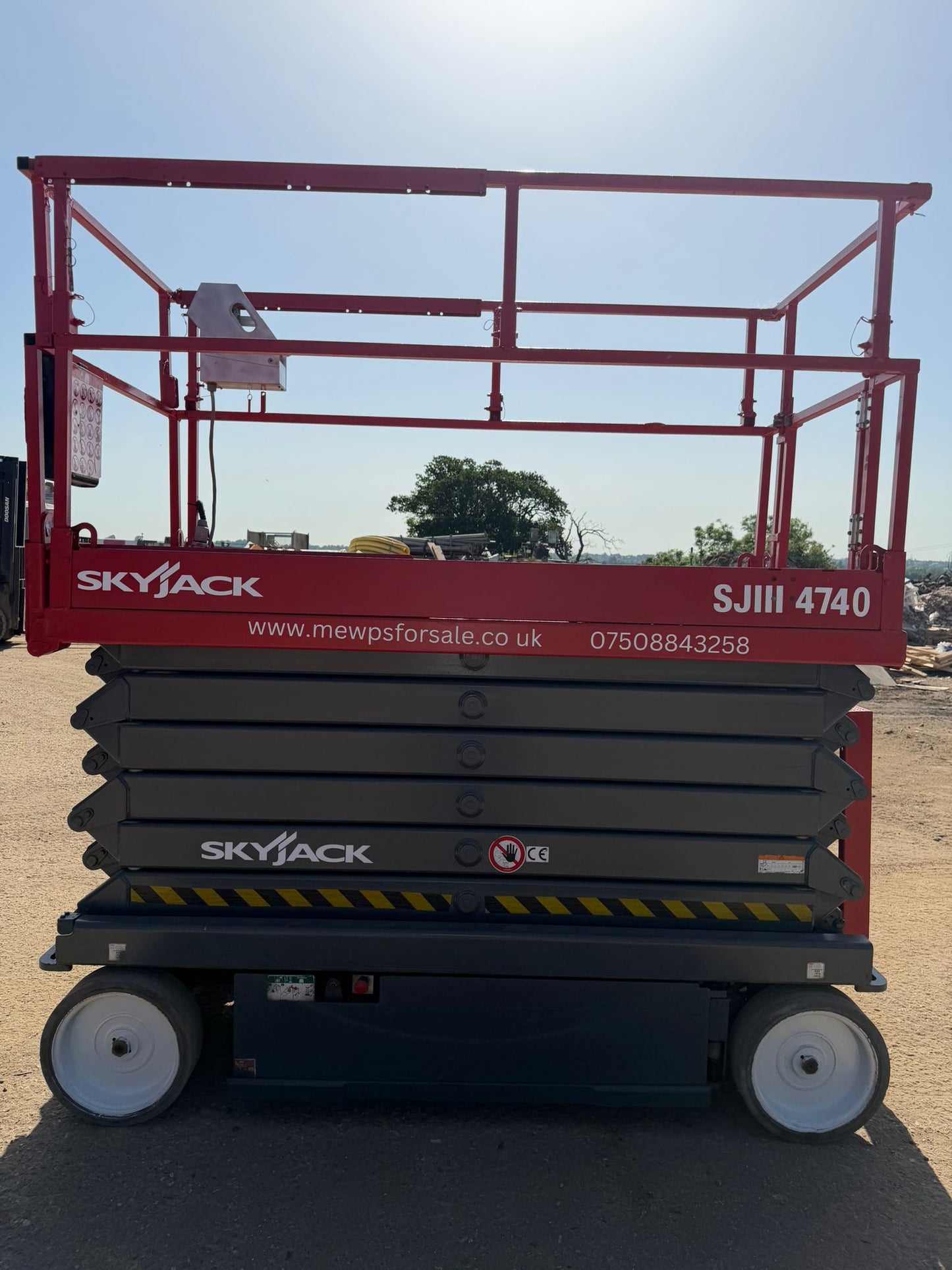14m SKYJACK SJ4740 Electric Scissor Lift Access Platform MEWP (Genie, JLG, JCB)