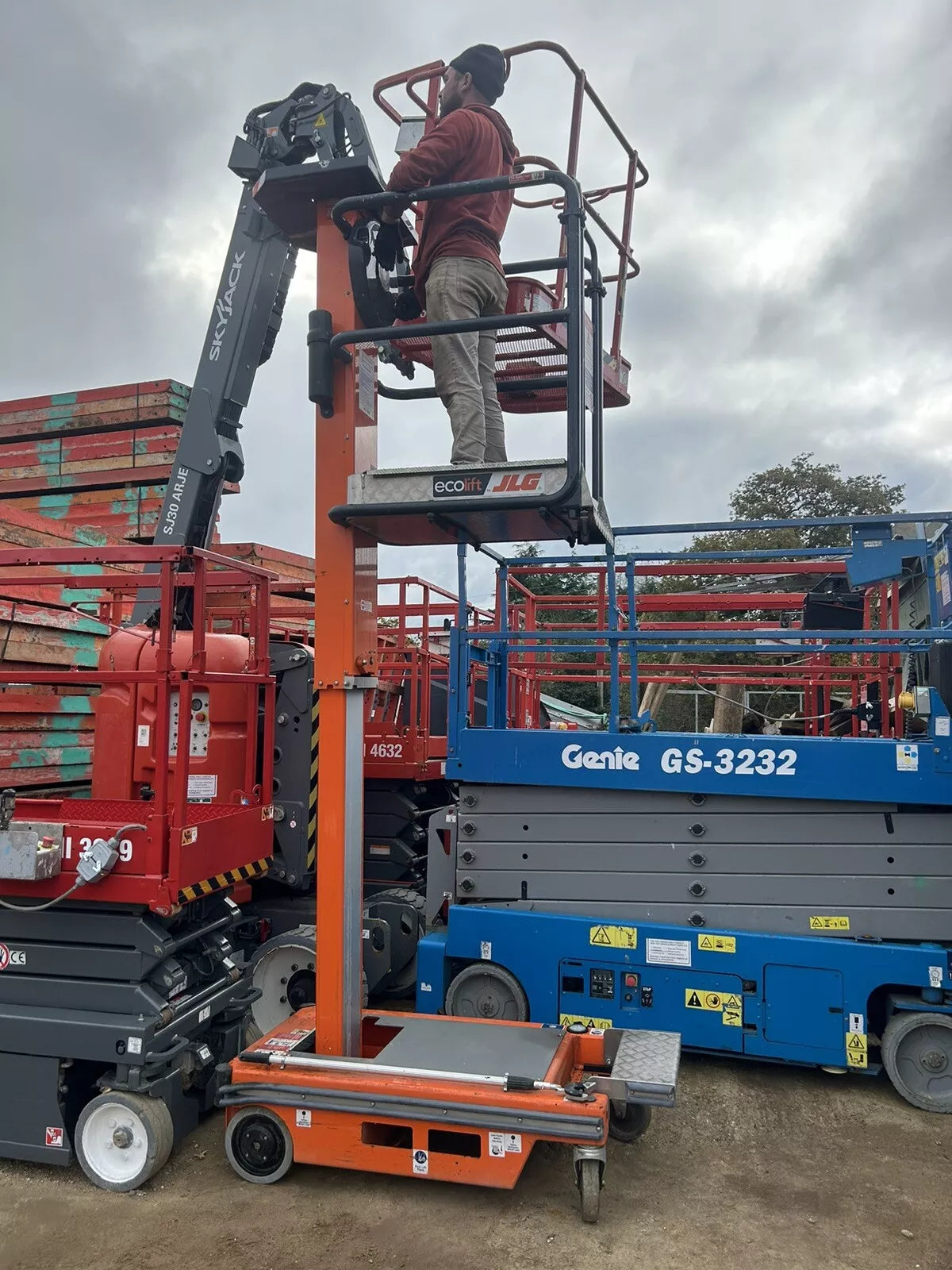2021 ECO Lift Manual Personnel Lift Genie,Skyjack,JLG
