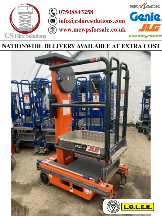 2020 ECO Lift Manual Personnel Lift Genie,Skyjack,JLG